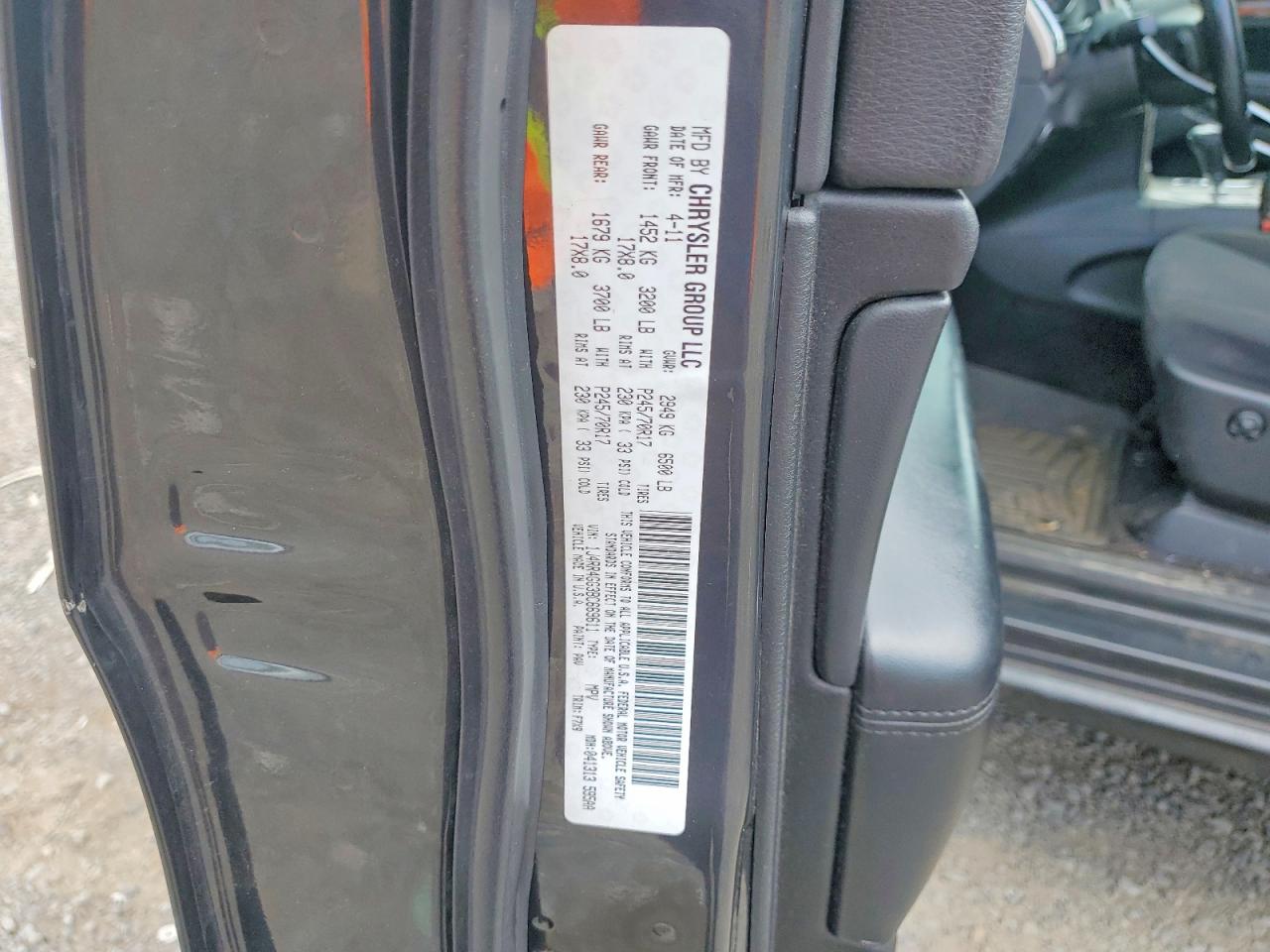 2011 JEEP CHEROKEE