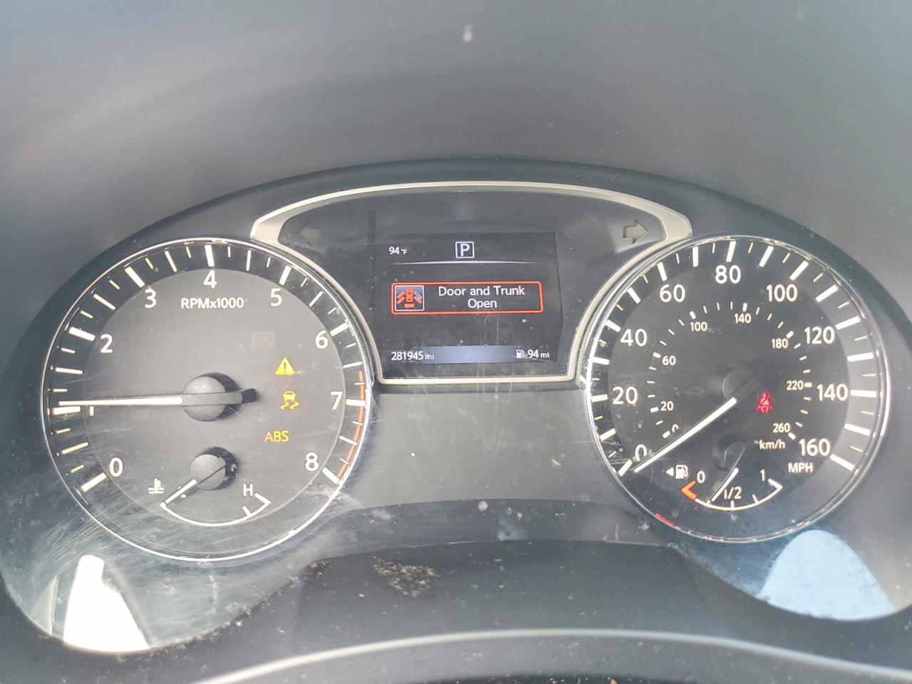 2016 NISSAN ALTIMA