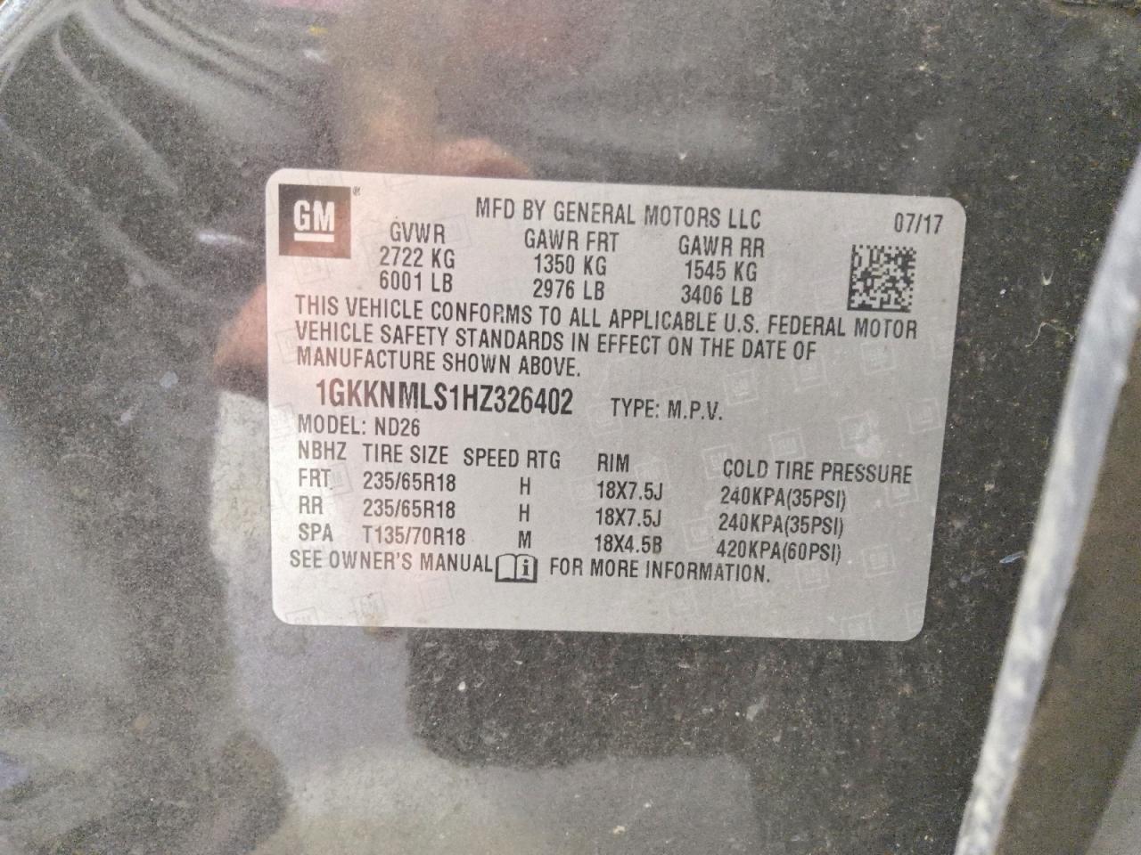 2017 GMC ACADIA