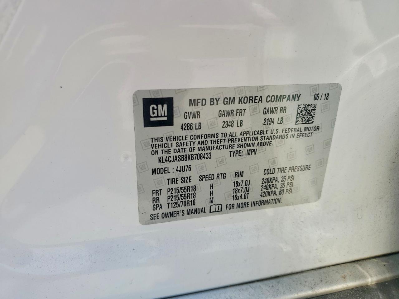 2019 BUICK ENCORE