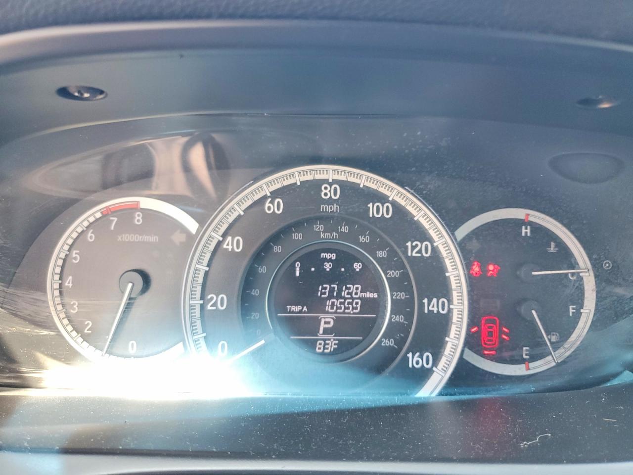 2016 HONDA ACCORD