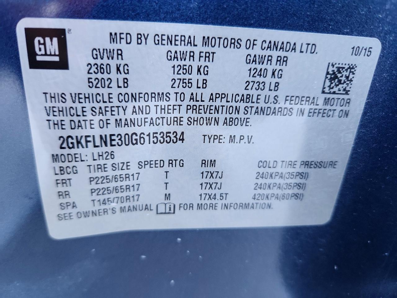 2016 GMC TERRAIN