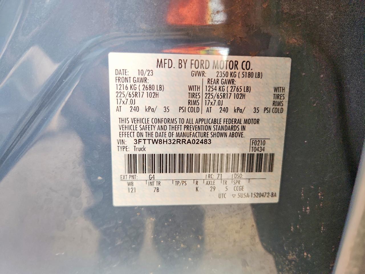 2024 FORD MAVERICK