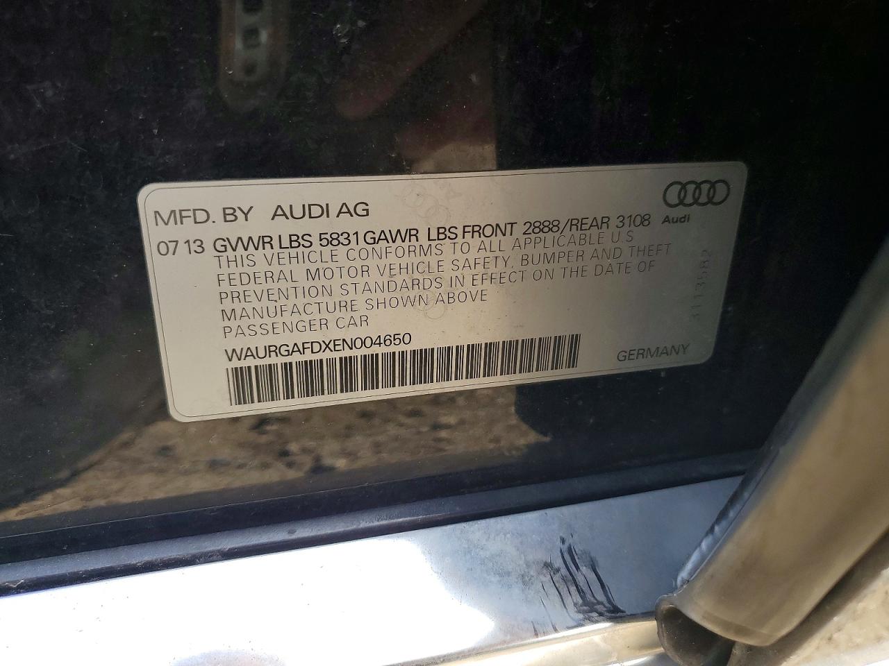 2014 AUDI A8
