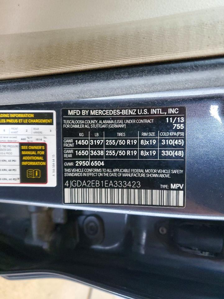 2014 MERCEDES-BENZ M-CLASS