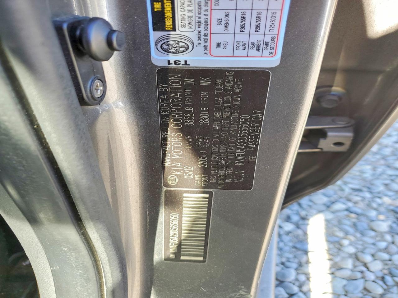 2013 KIA FORTE