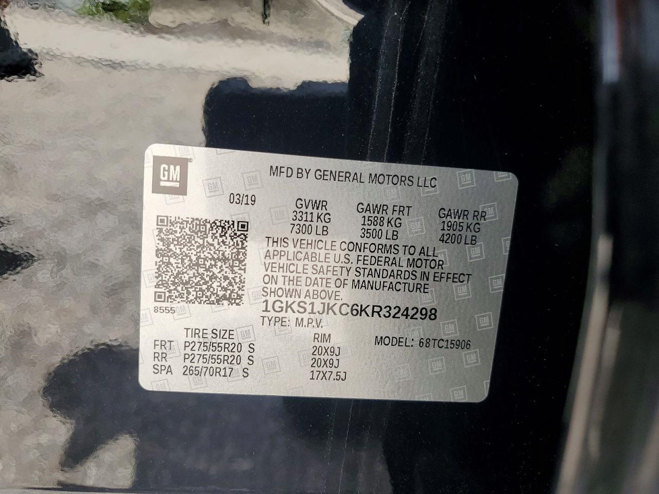 2019 GMC YUKON