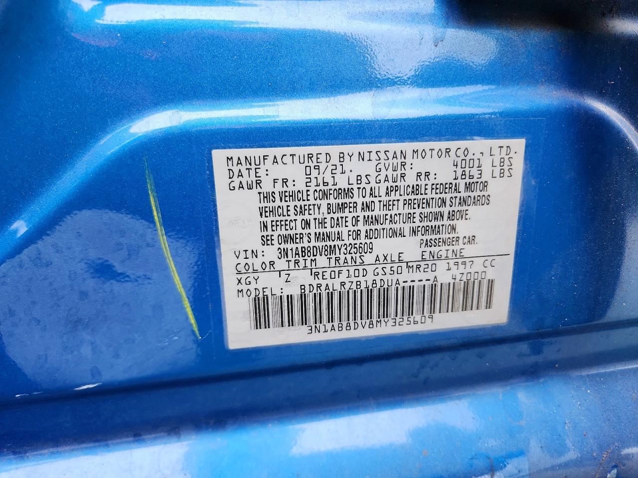 2021 NISSAN SENTRA