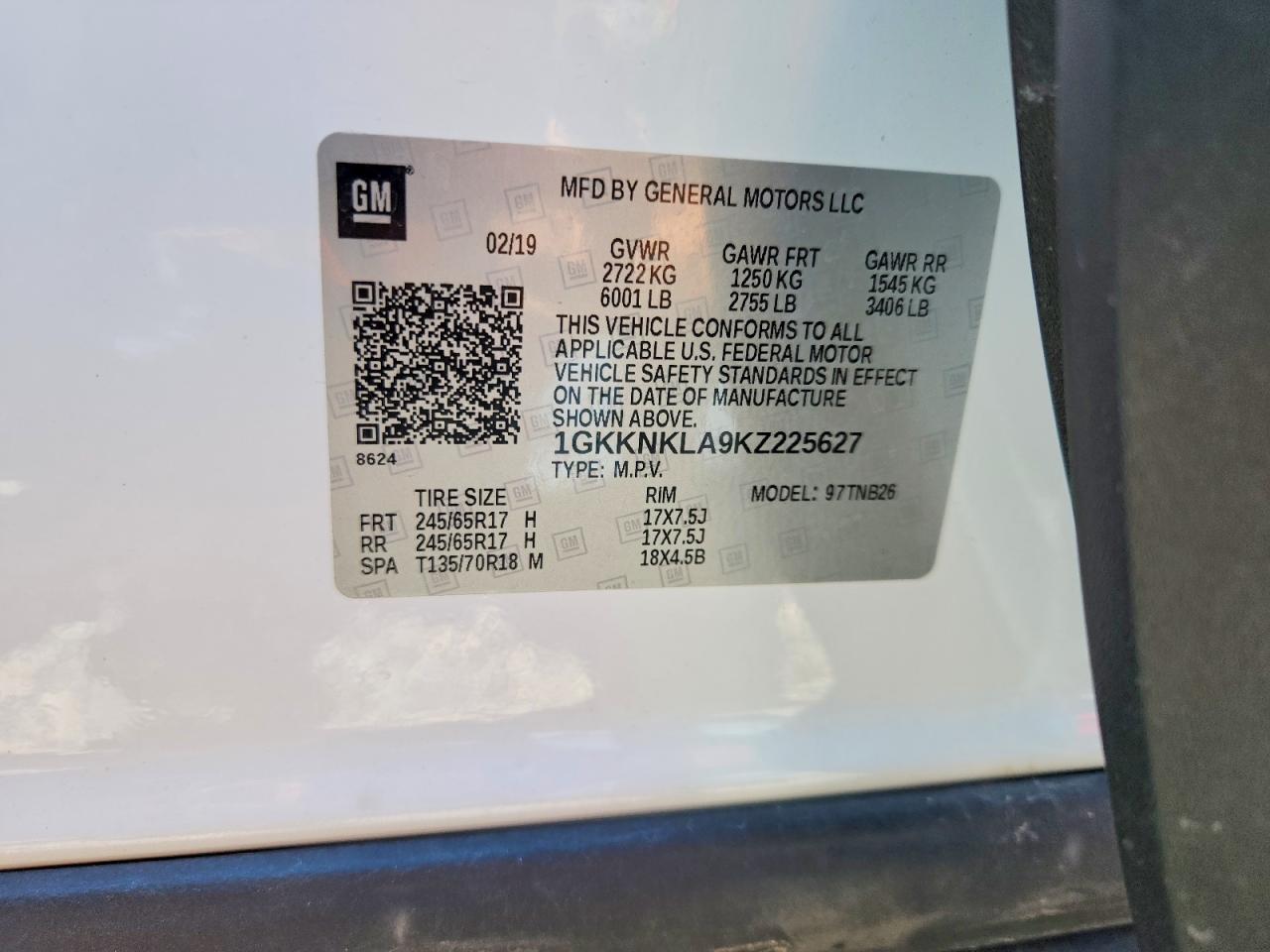 2019 GMC ACADIA