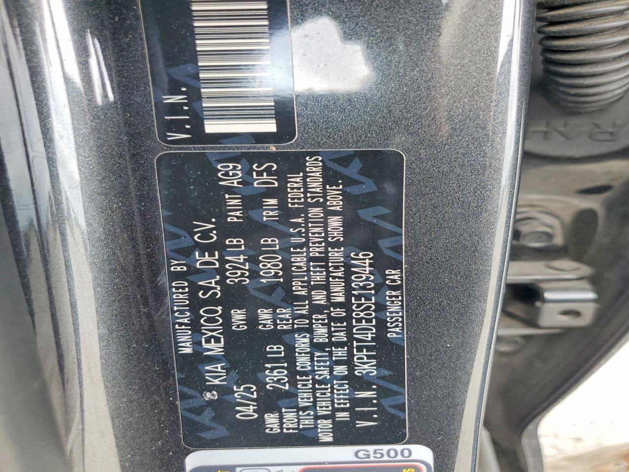2025 KIA ALL OTHER