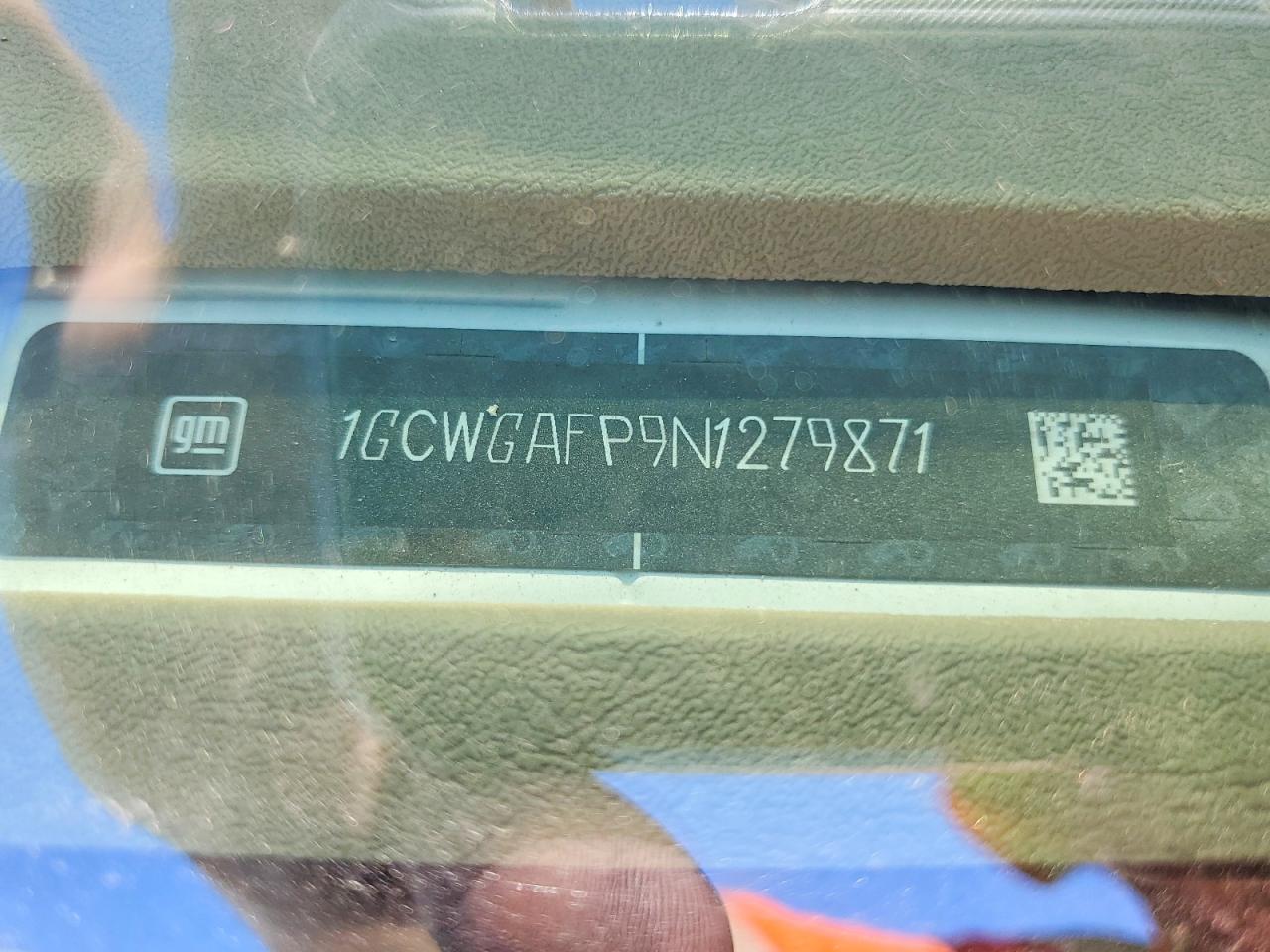 2022 CHEVROLET EXPRESS