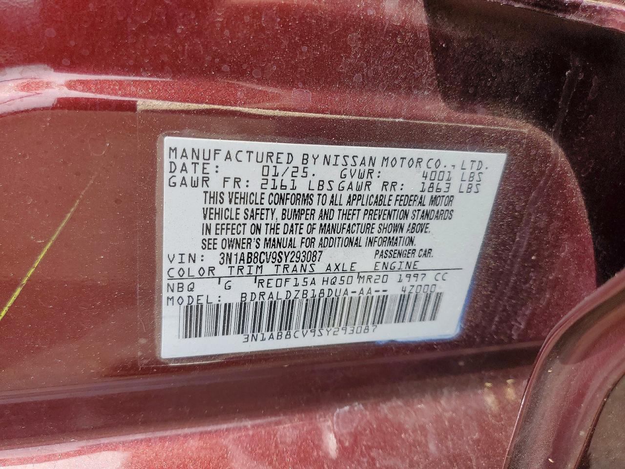 2025 NISSAN SENTRA