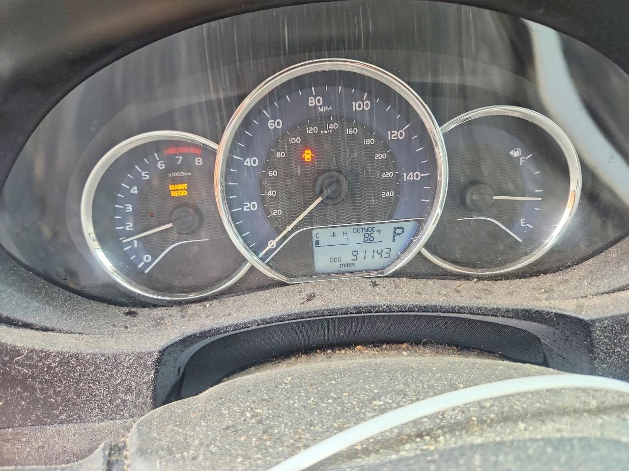 2014 TOYOTA COROLLA