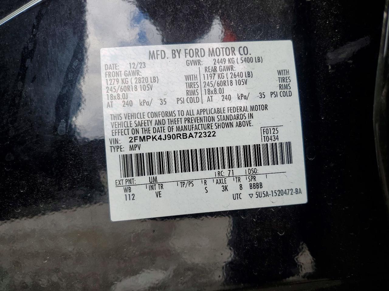 2024 FORD EDGE