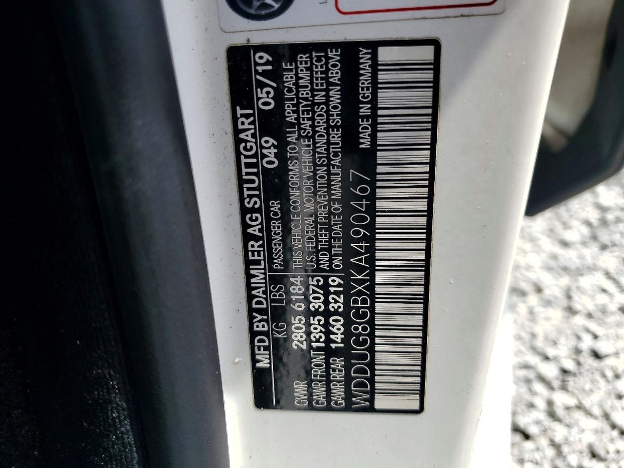 2019 MERCEDES-BENZ S-CLASS