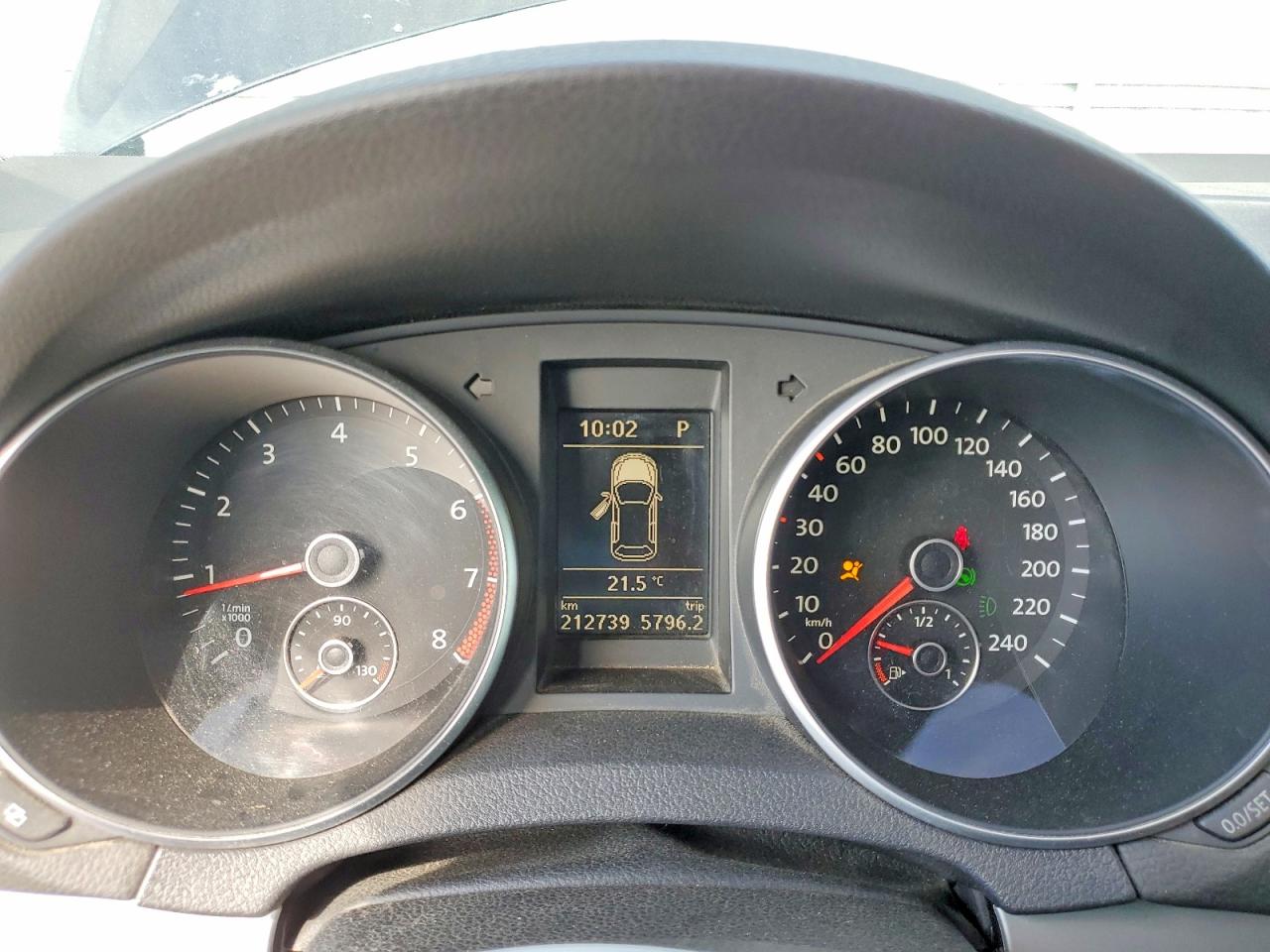 2012 VOLKSWAGEN GOLF