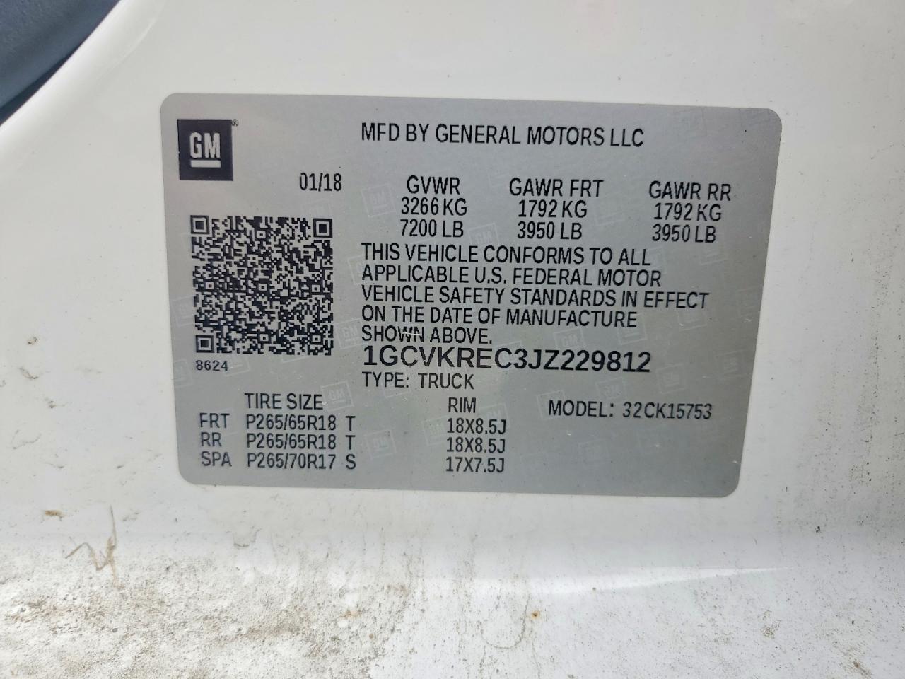 2018 CHEVROLET ALL Models