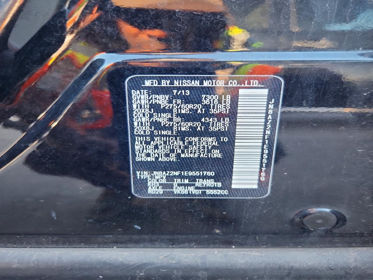 2014 INFINITI QX80