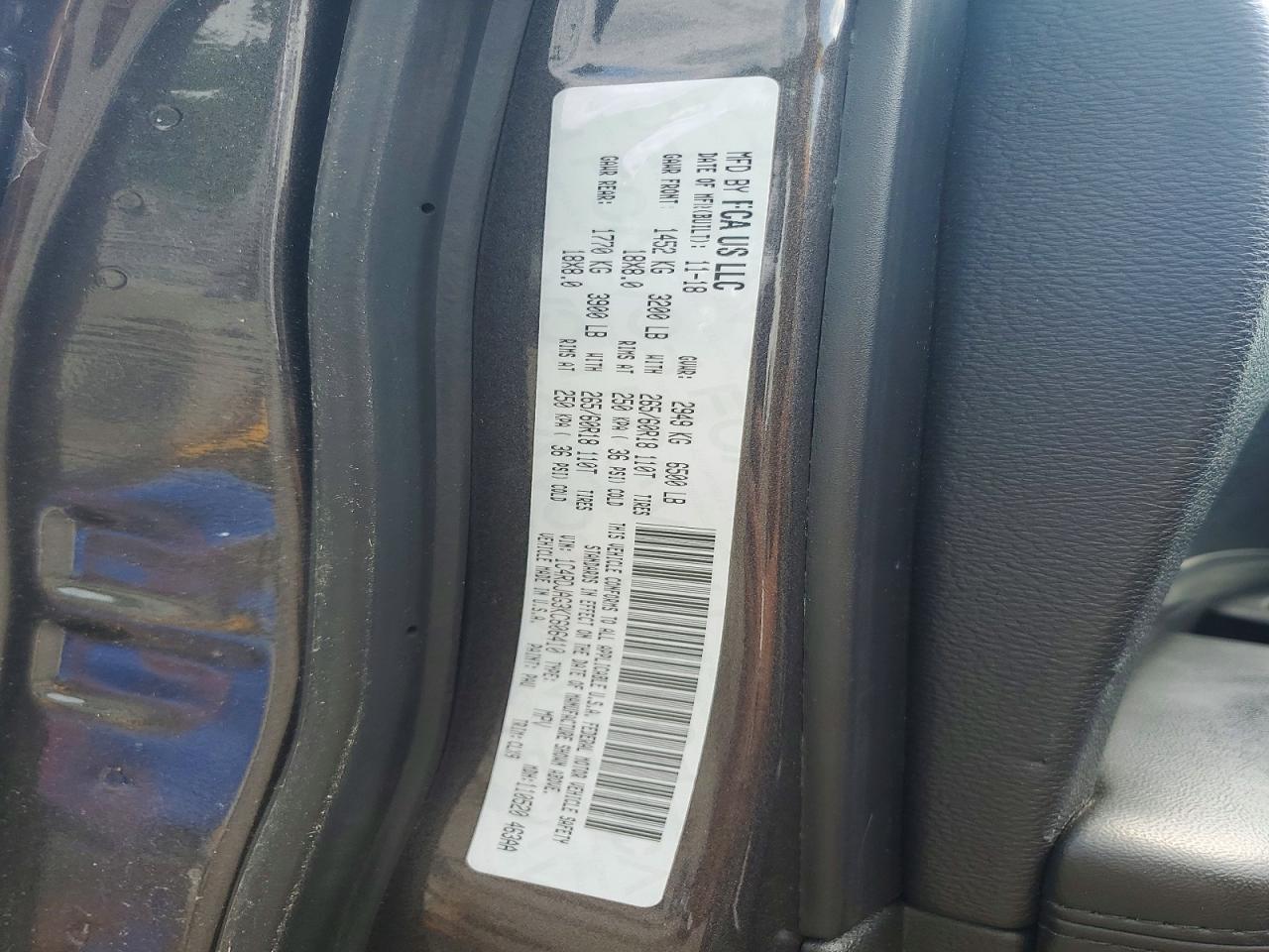2019 DODGE DURANGO