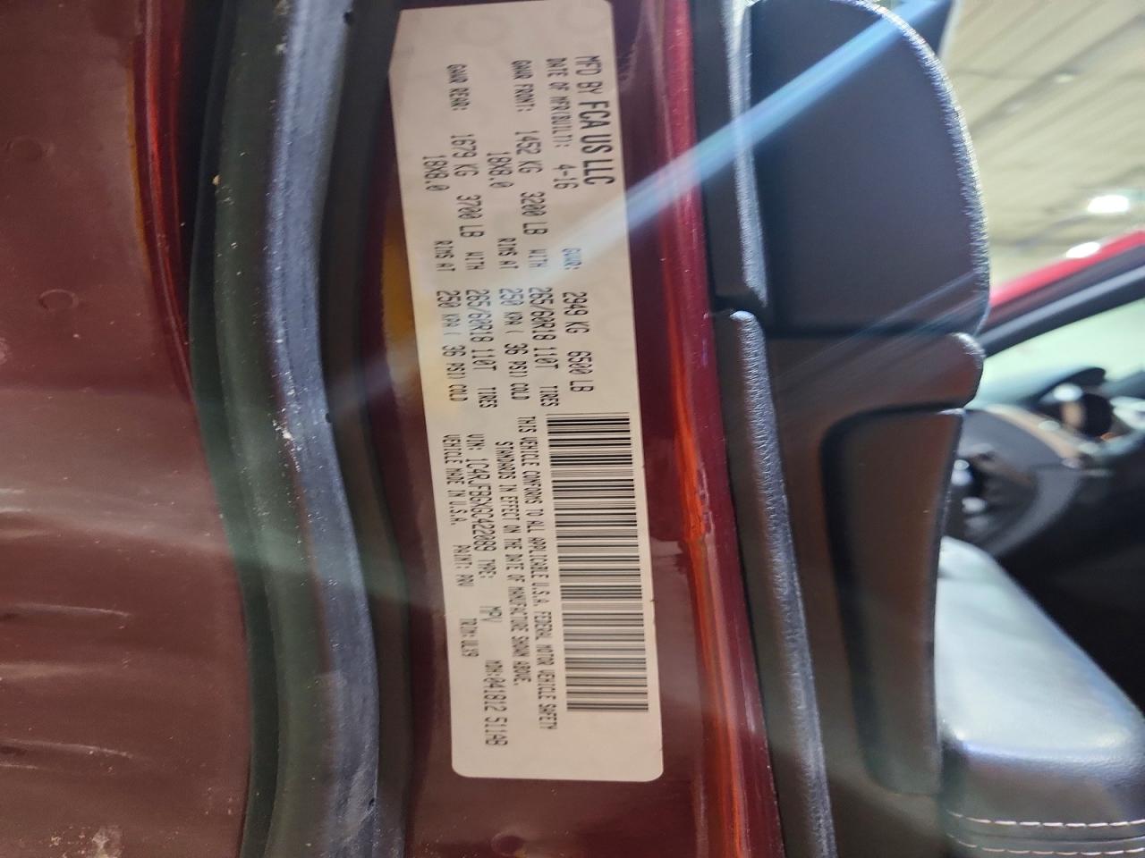 2016 JEEP CHEROKEE