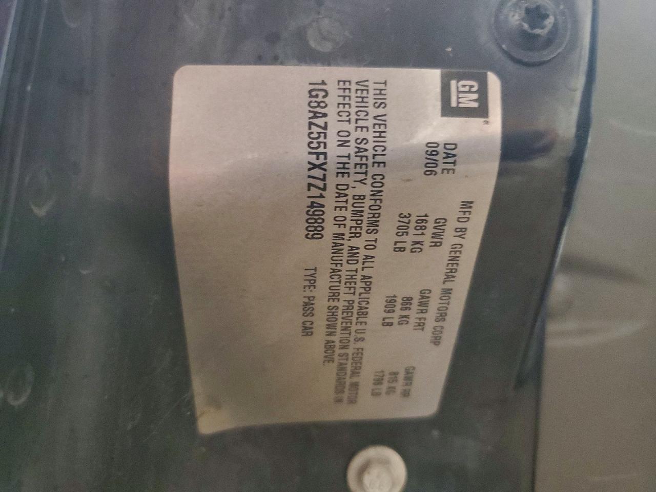 2007 SATURN ION