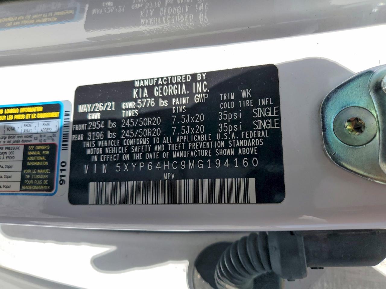 2021 KIA TELLURIDE