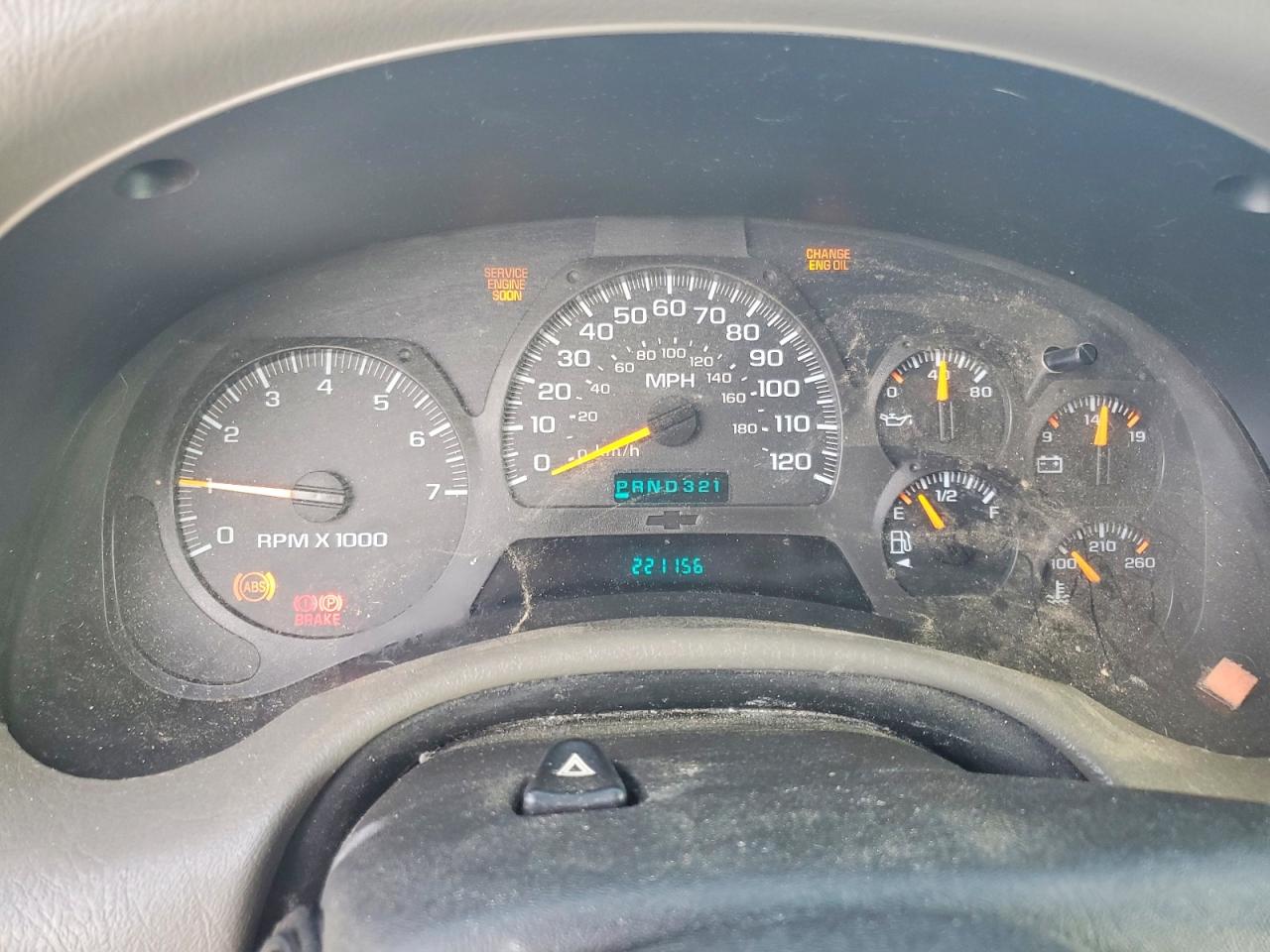 2003 CHEVROLET TRAILBLAZE