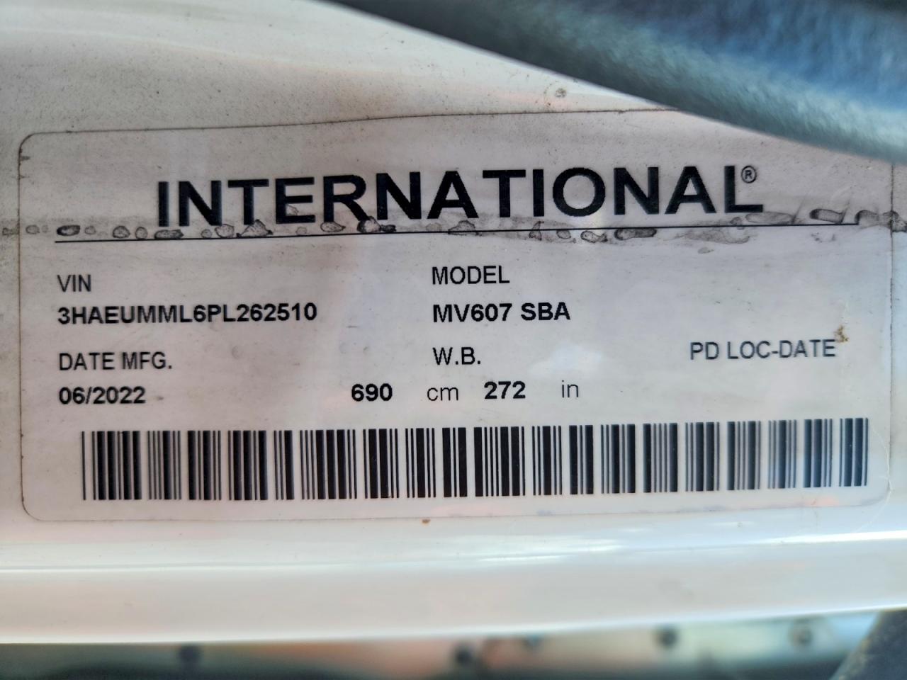 2023 INTERNATIONAL ALL OTHER