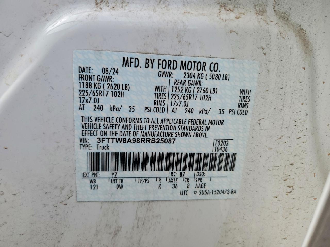 2024 FORD MAVERICK