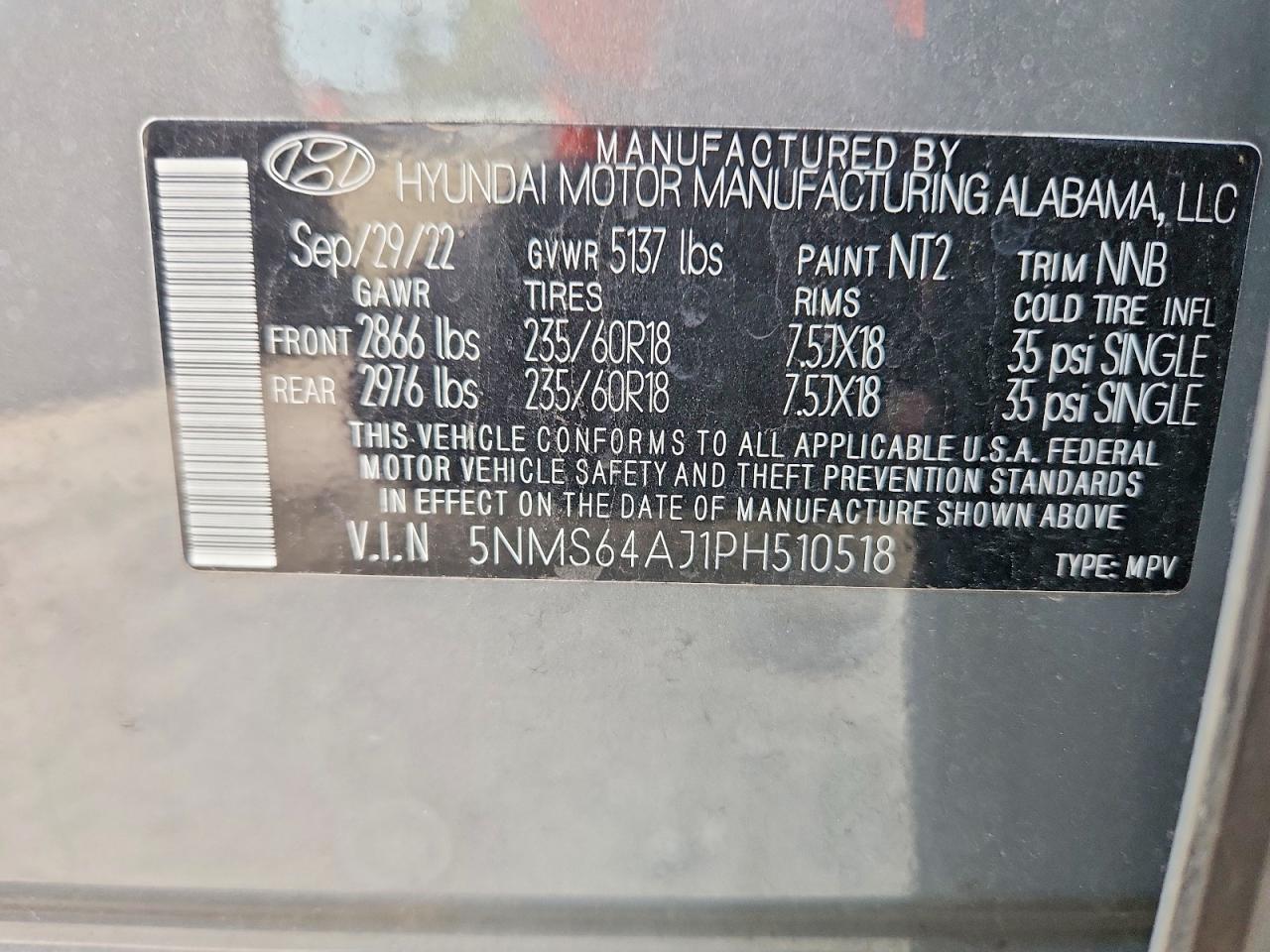 2023 HYUNDAI SANTA FE