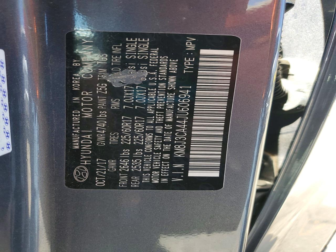 2018 HYUNDAI TUCSON