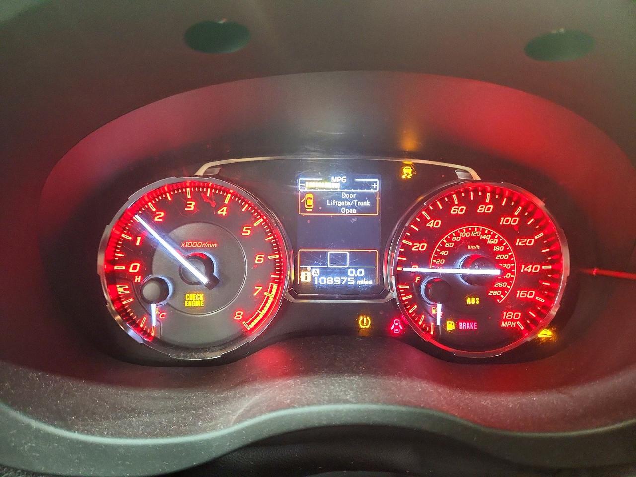 2017 SUBARU WRX
