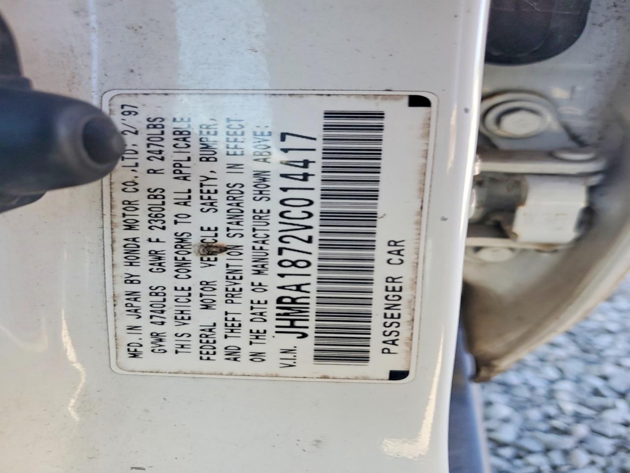 1997 HONDA ODYSSEY
