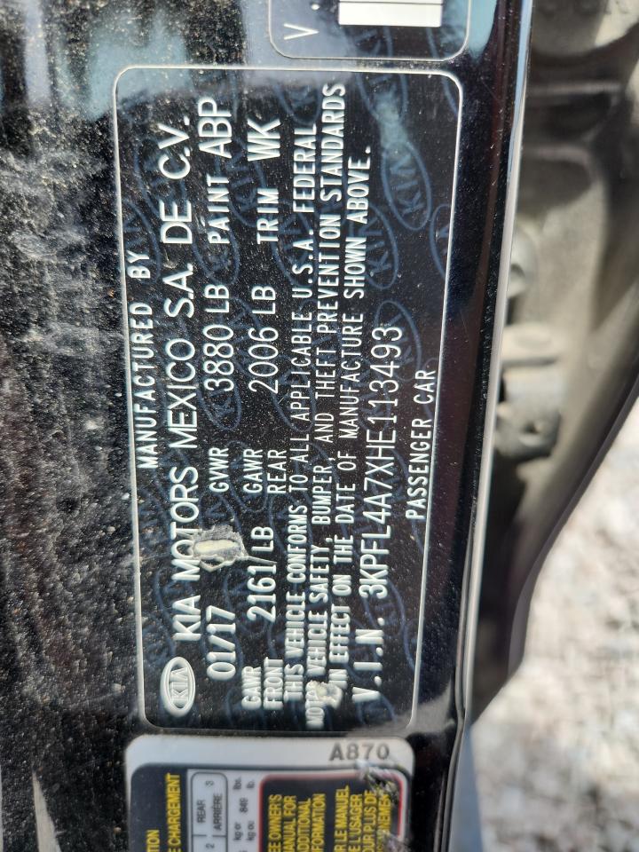 2017 KIA FORTE