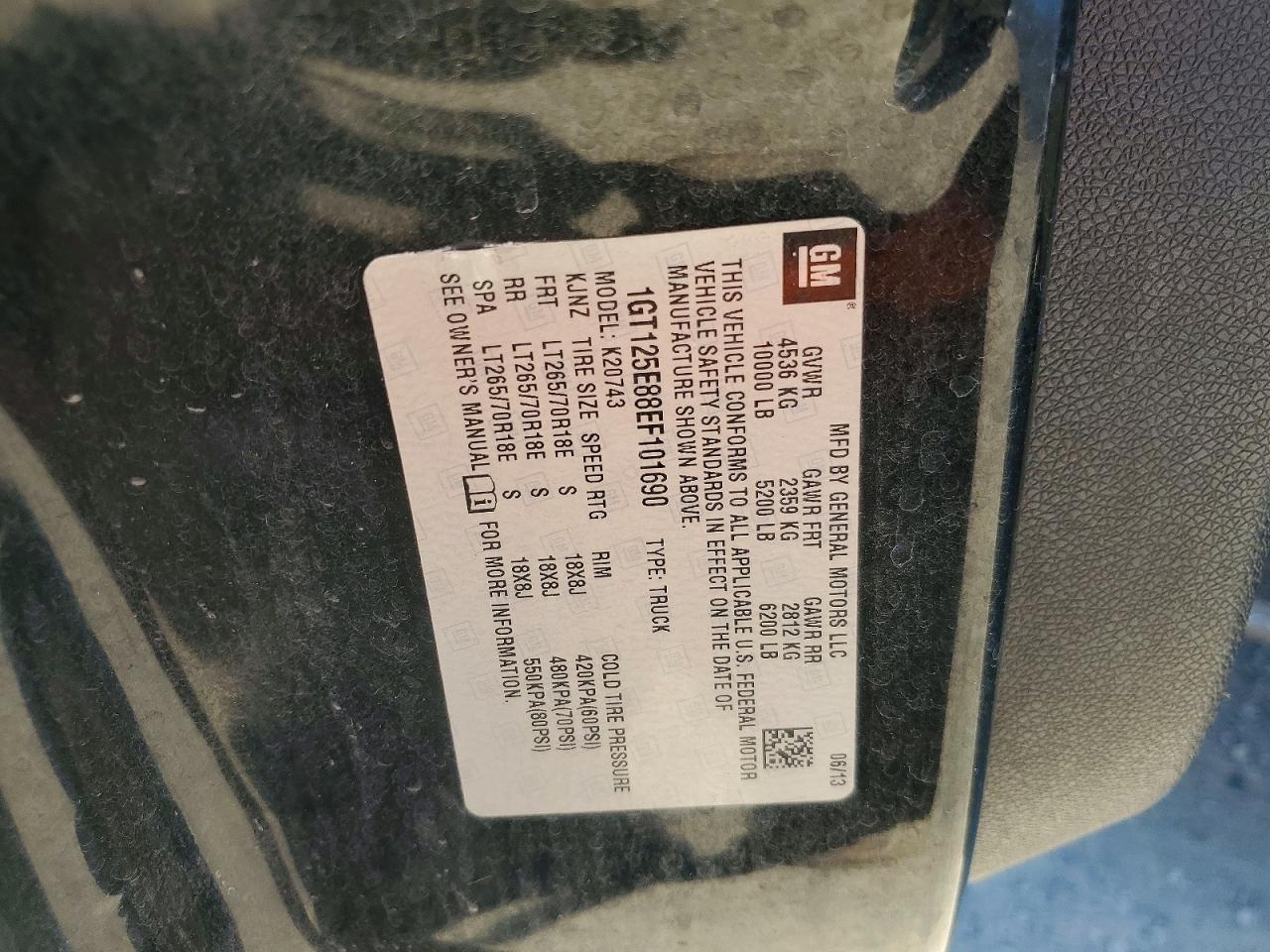 2014 GMC SIERRA