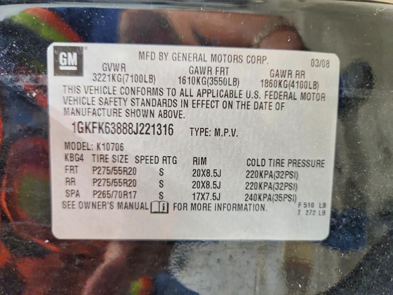 2008 GMC YUKON