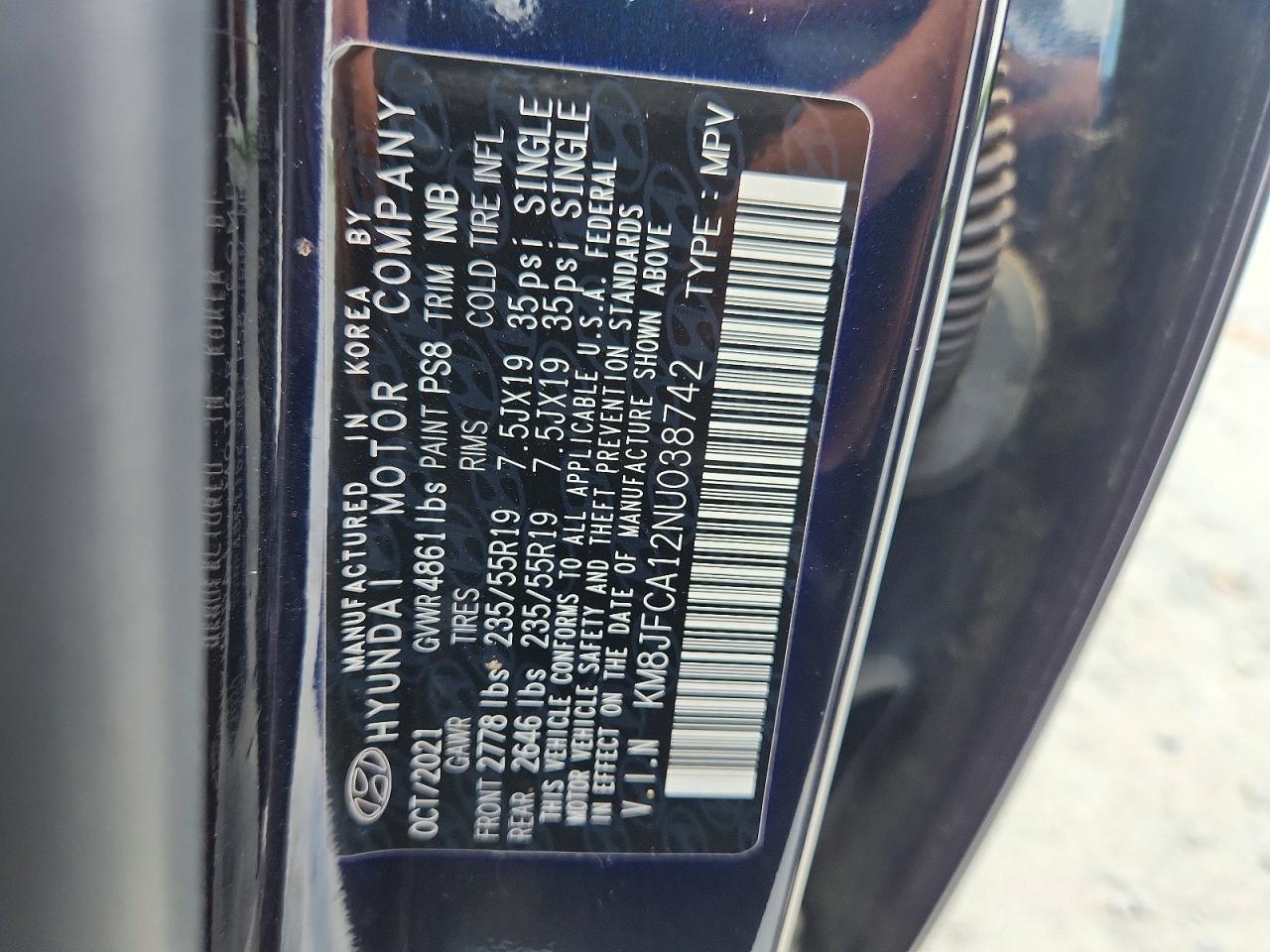 2022 HYUNDAI TUCSON