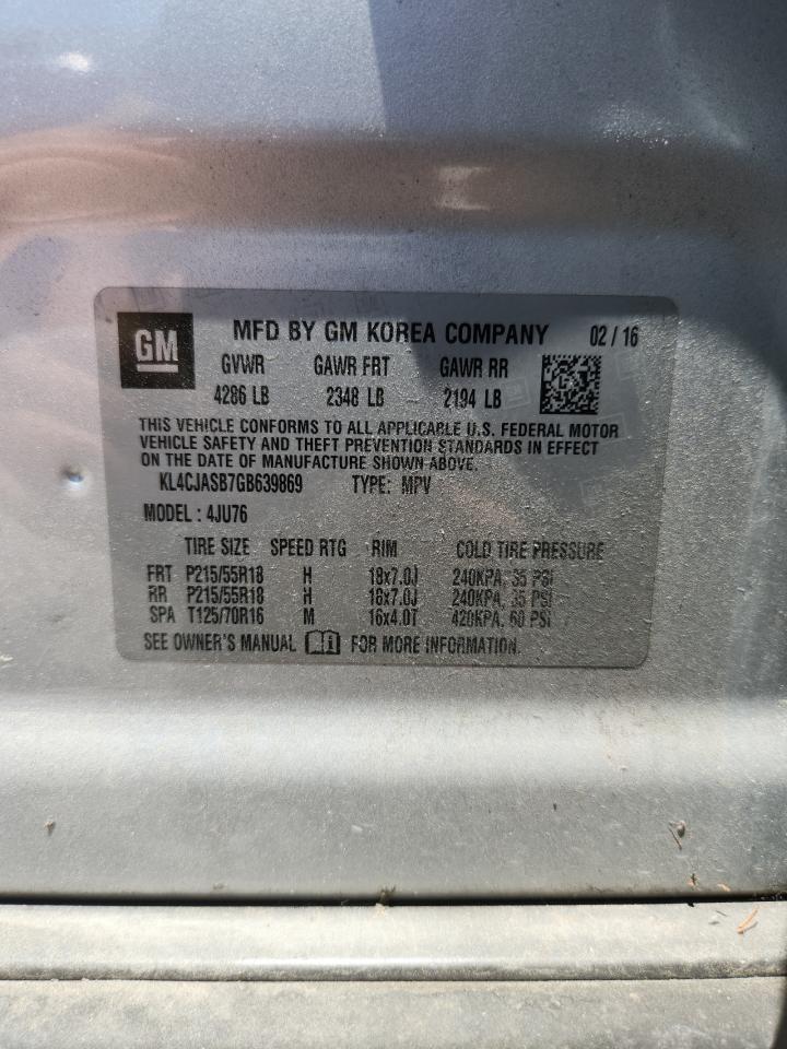 2016 BUICK ENCORE