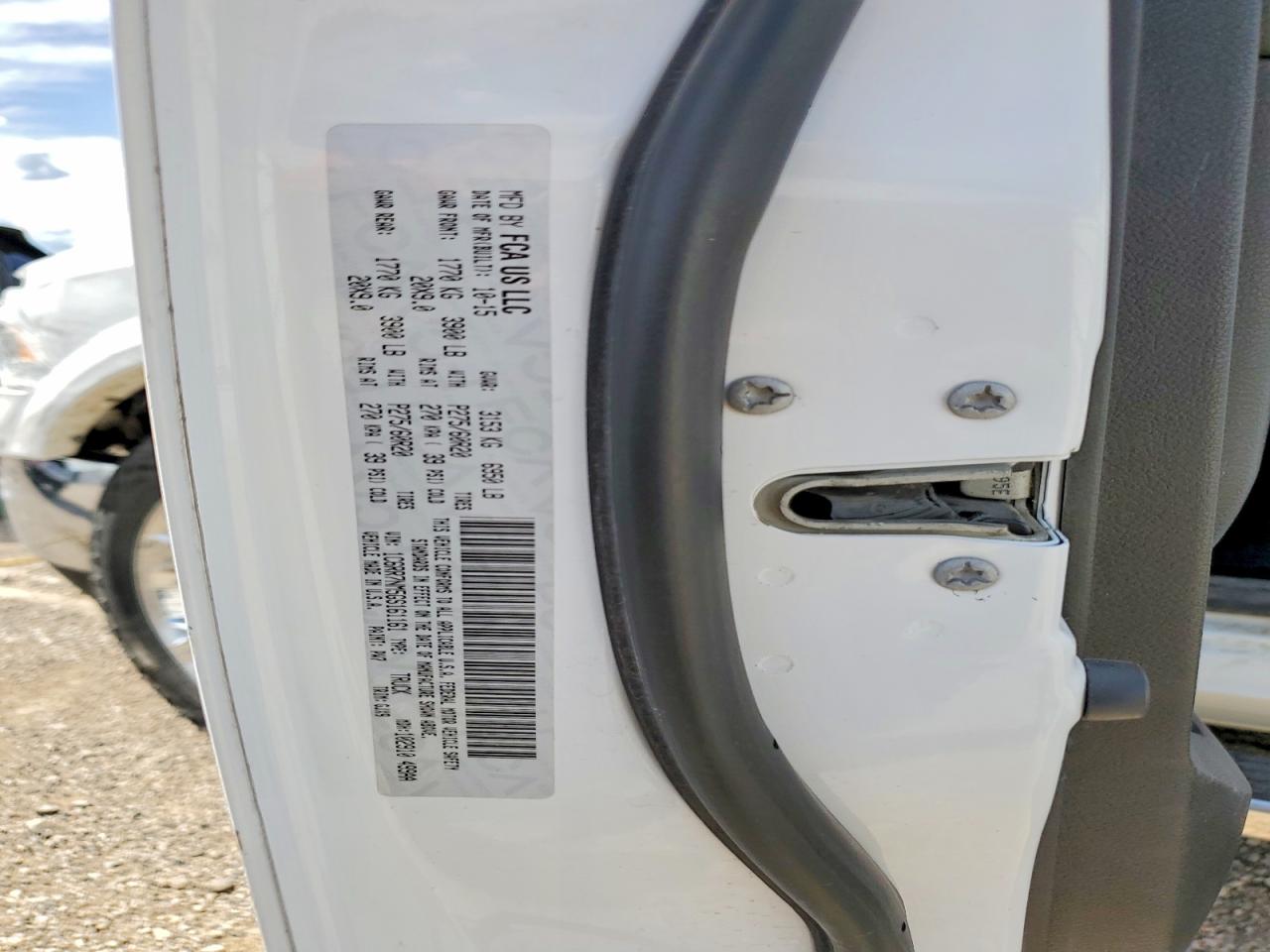 2016 RAM 1500