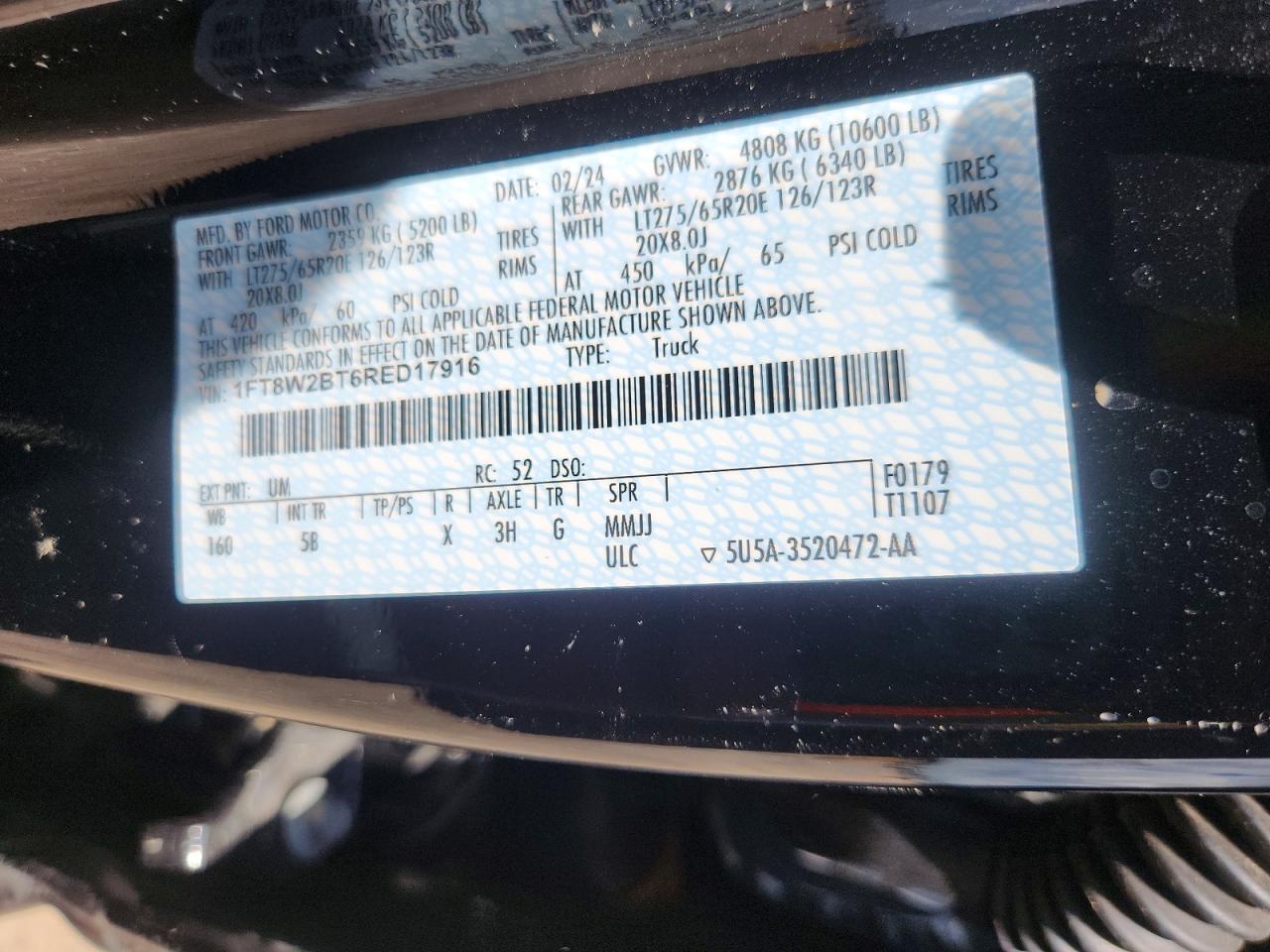 2024 FORD F250