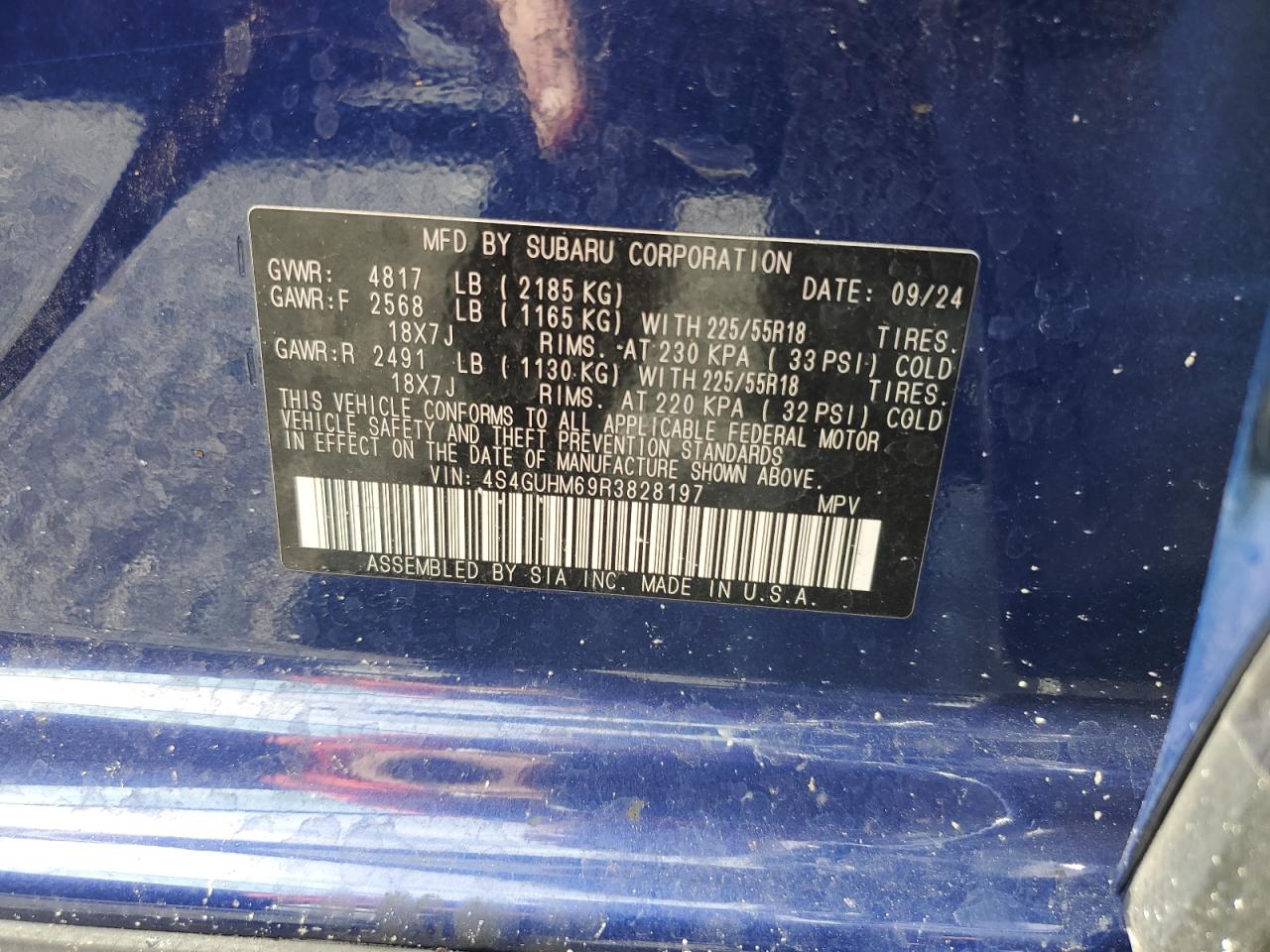 2024 SUBARU CROSSTREK