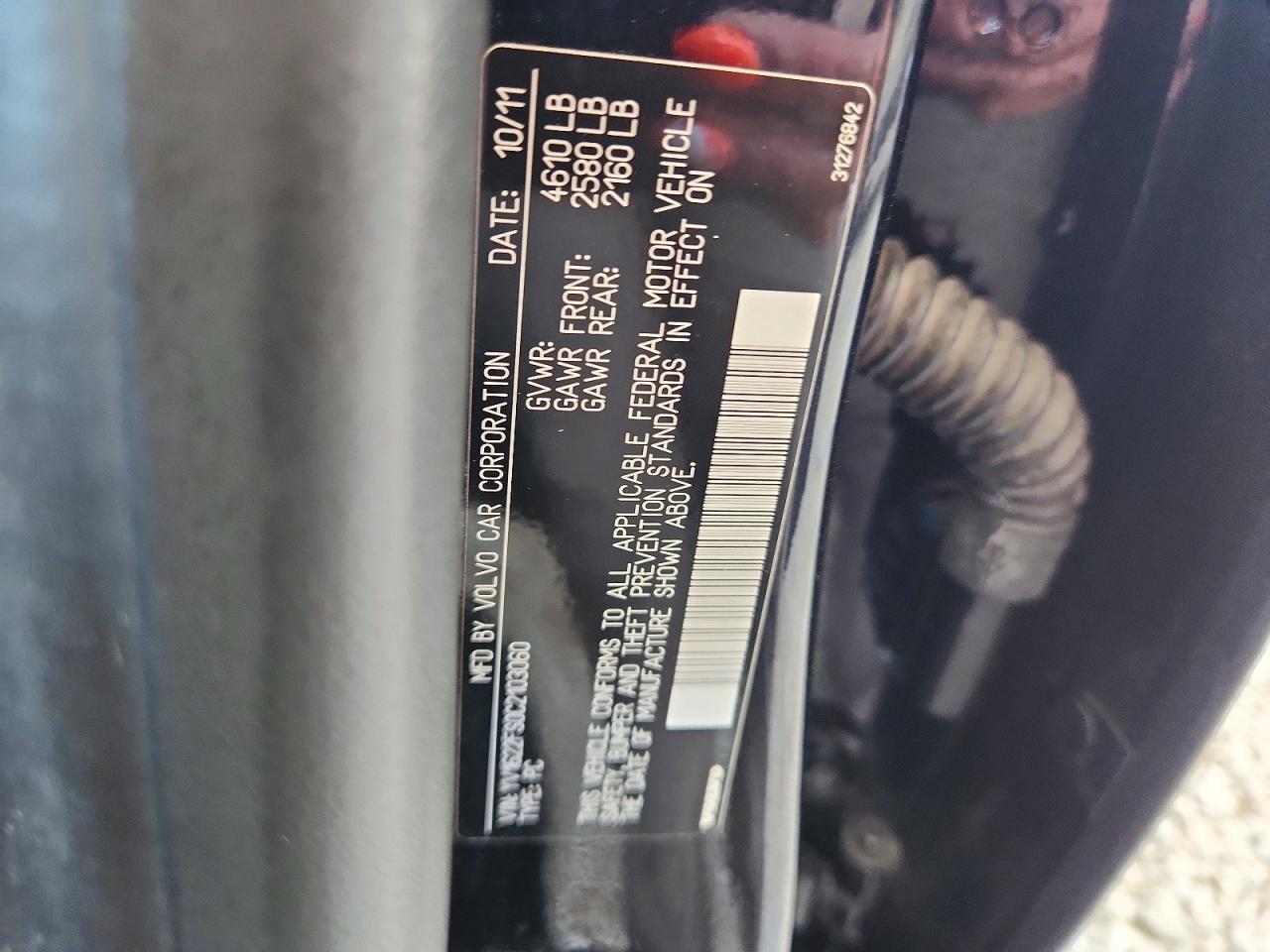 2012 VOLVO S60