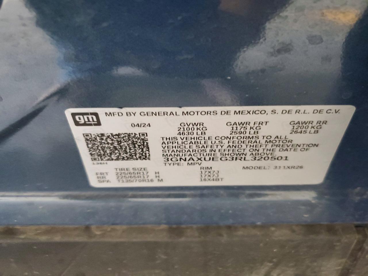 2024 CHEVROLET EQUINOX