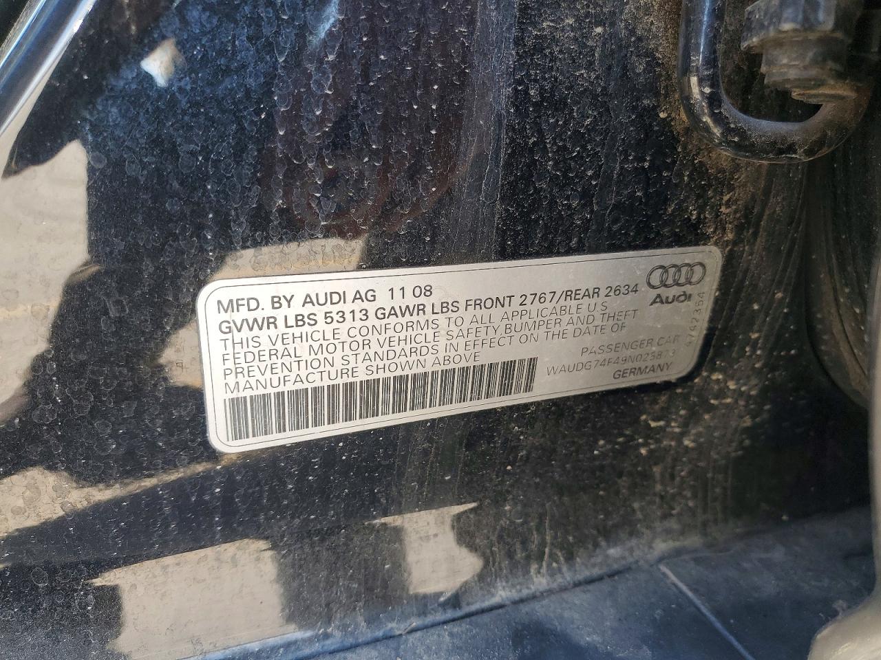 2009 AUDI A6