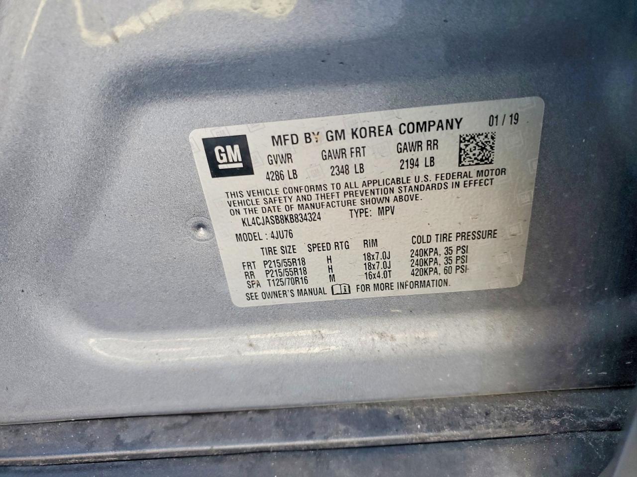 2019 BUICK ENCORE