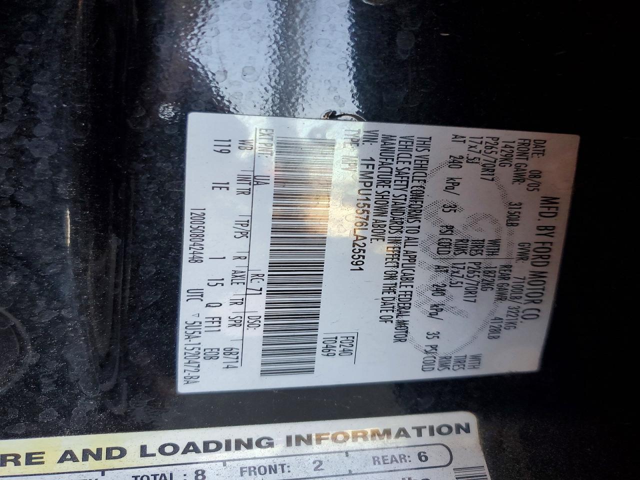 2006 FORD EXPEDITION