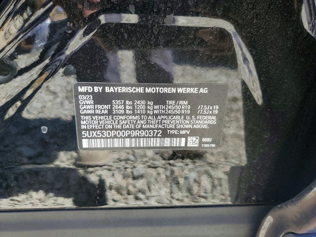 2023 BMW X3