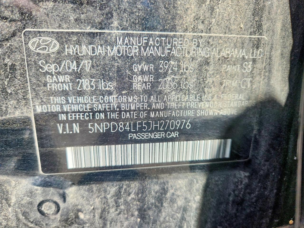 2018 HYUNDAI ELANTRA