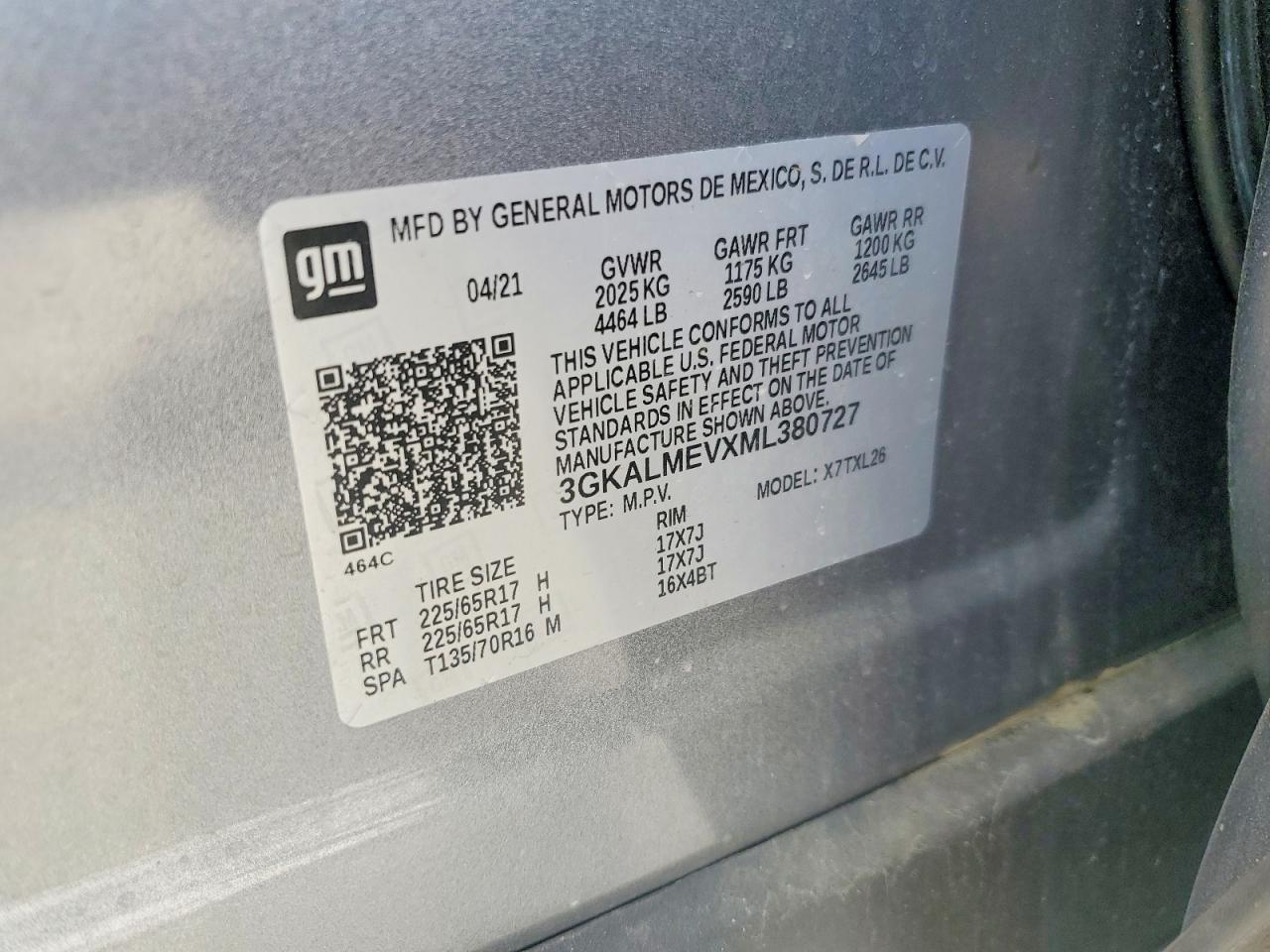 2021 GMC TERRAIN