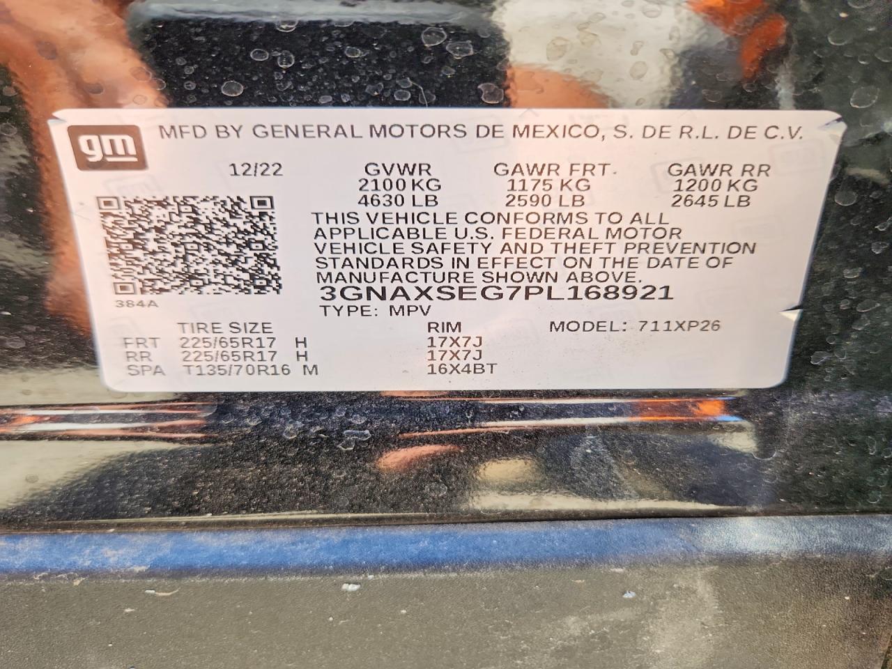 2023 CHEVROLET EQUINOX